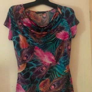 Colourful print soft stretchy, quality